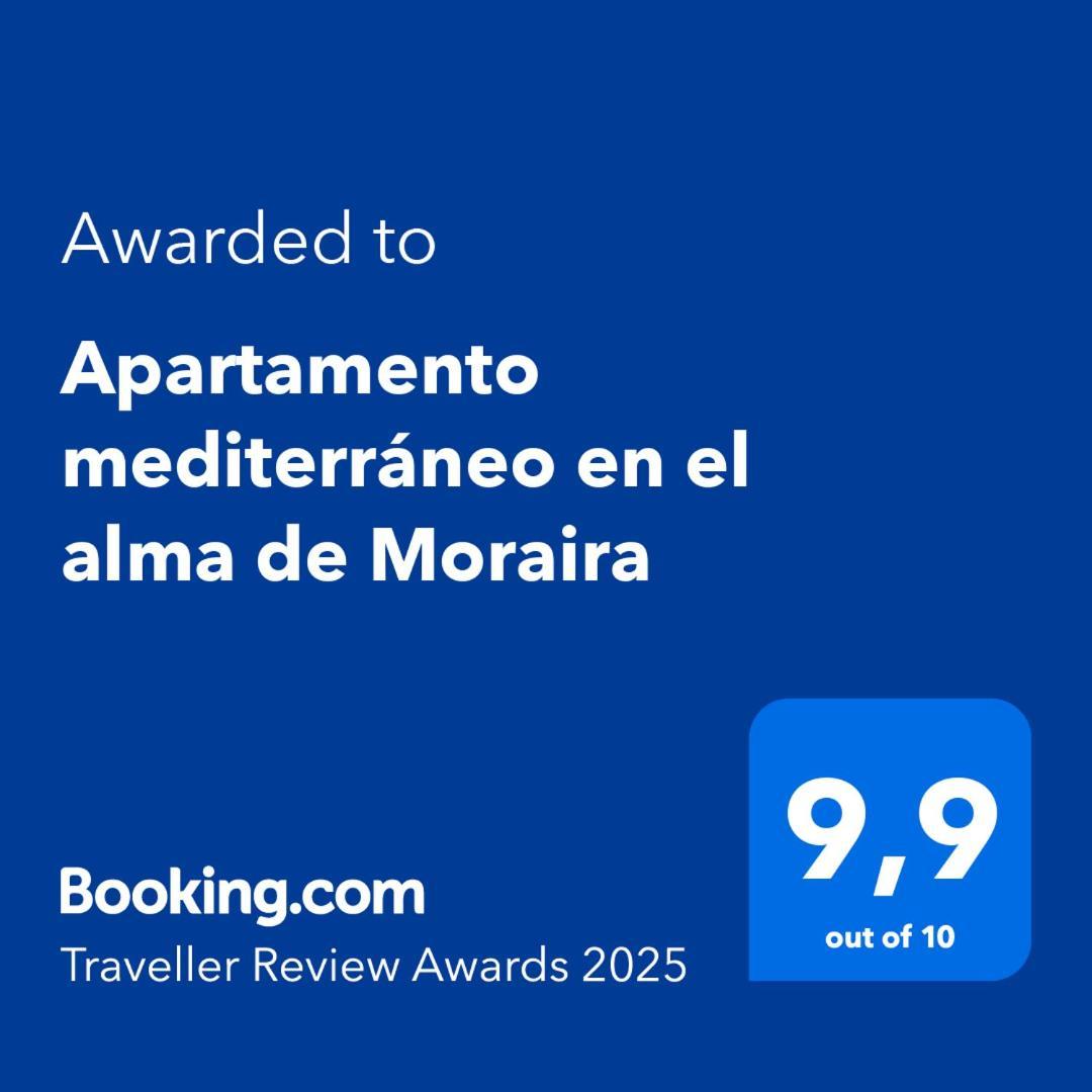 Apartamento Mediterraneo En El Alma De Moraira Buitenkant foto